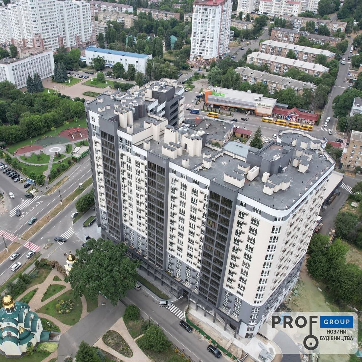 Новини будівництва «Борисо-Глібський» вул. Шкільна, 73Г