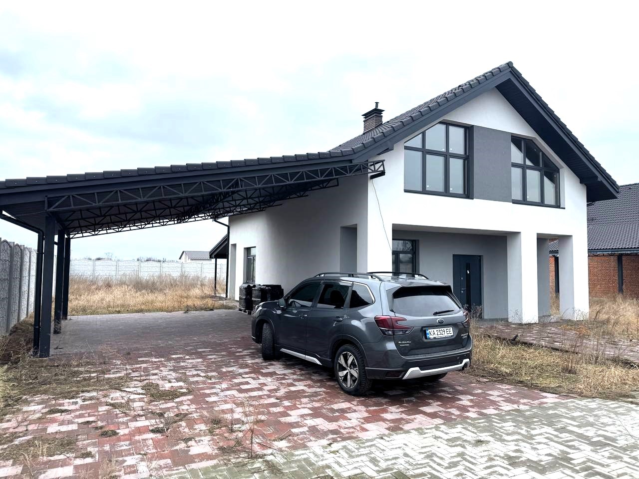 Продаж будинків КМ с.Лебедівка - 3 готових будинки -170 м2, 60 соток, 125 кВт - Зображення 5