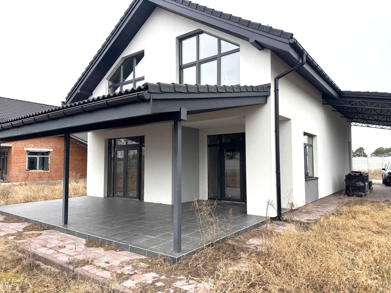 Продаж будинків КМ с.Лебедівка - 3 готових будинки -170 м2, 60 соток, 125 кВт - Зображення 13