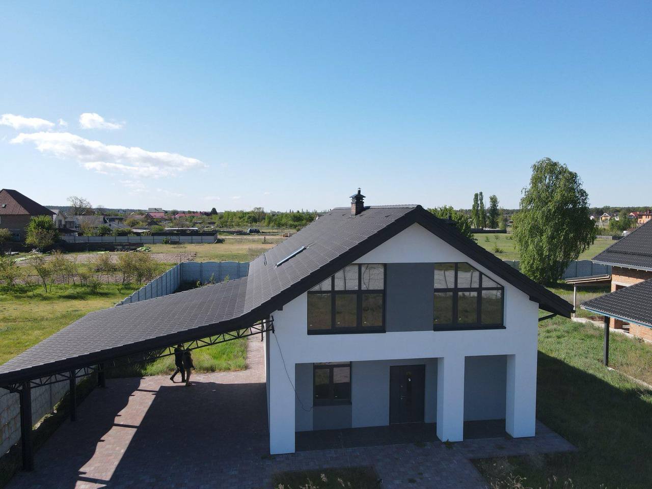 Продаж будинків КМ с.Лебедівка - 3 готових будинки -170 м2, 60 соток, 125 кВт - Зображення 9